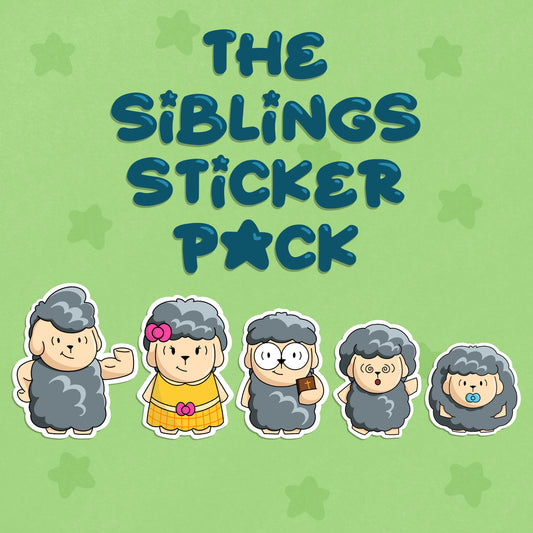 The Siblings Sticker Pack