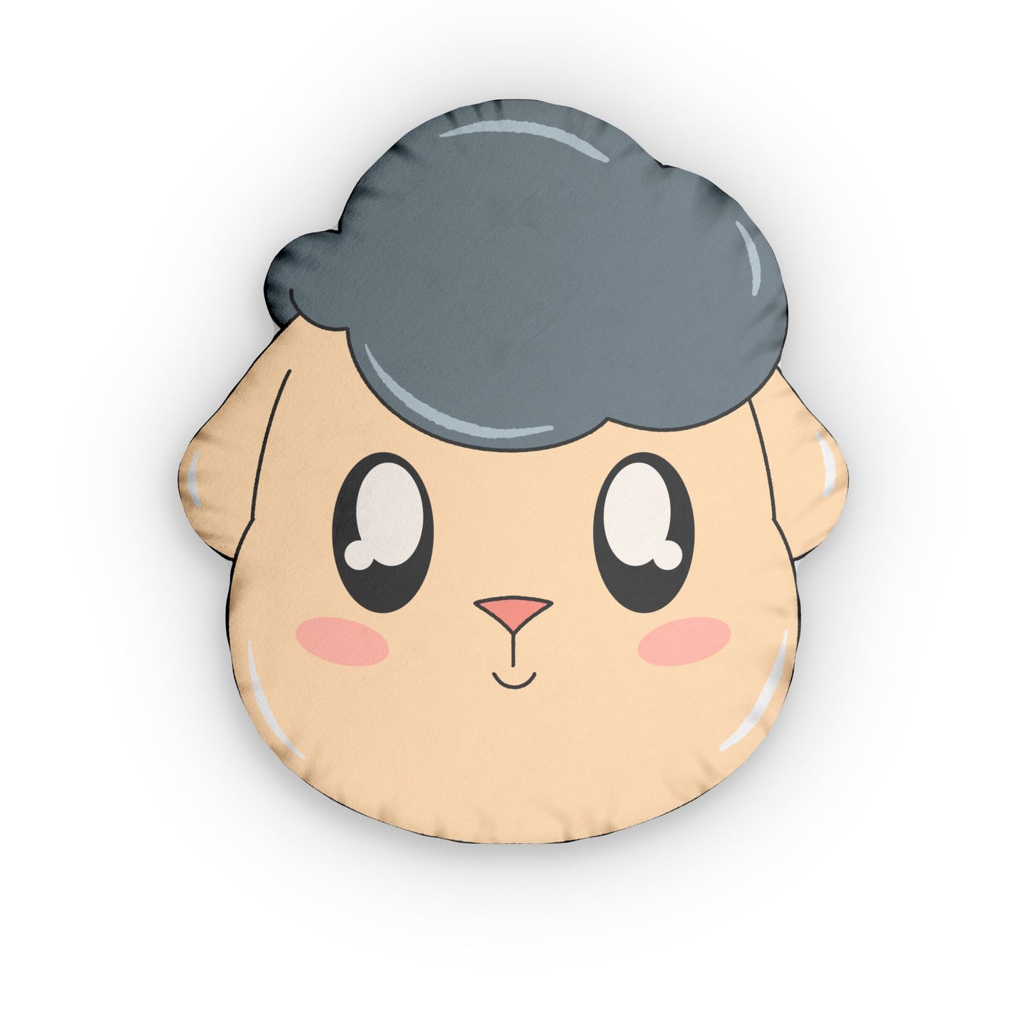 Mr. Sheep Face Shaped Pillow