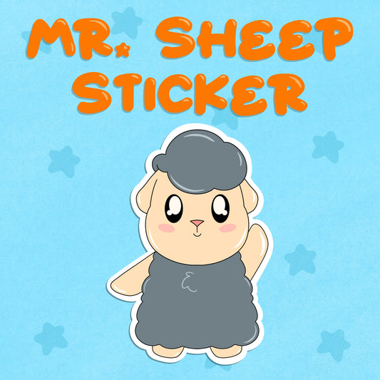 Mr. Sheep Sticker