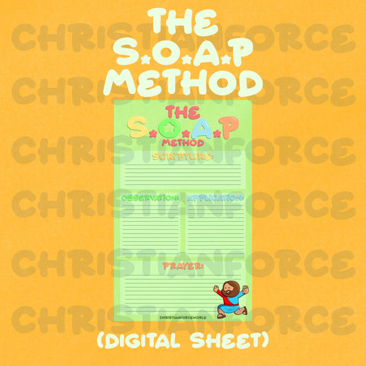The S.O.A.P Method (Digital Sheet)