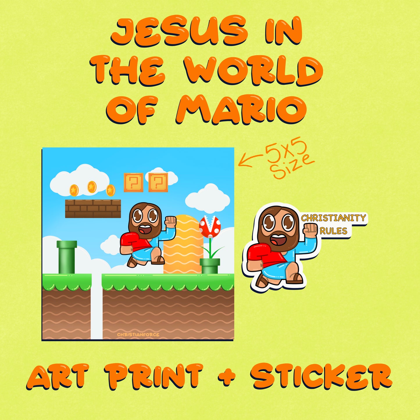 Jesus In The World Of Mario